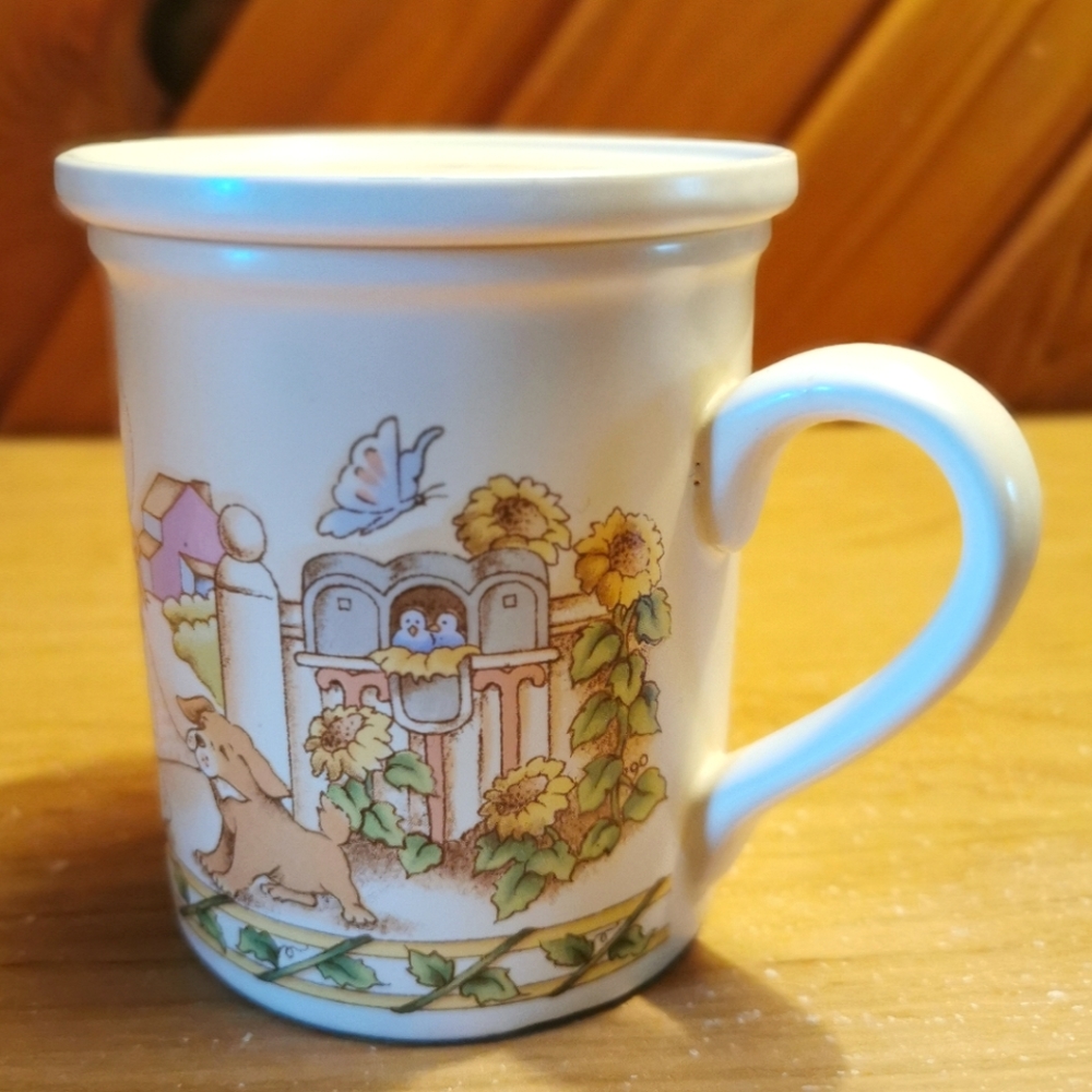 Vintage Mug & Coaster Set